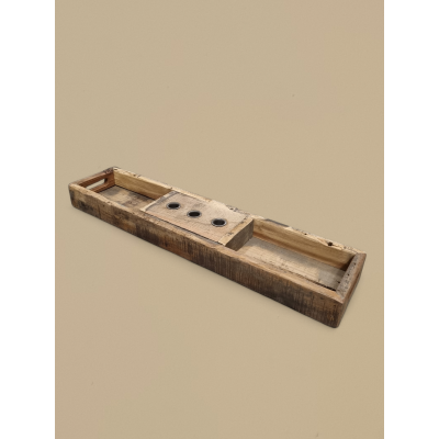 MIELZ-Dienblad-oldwood-kaarshouder-L