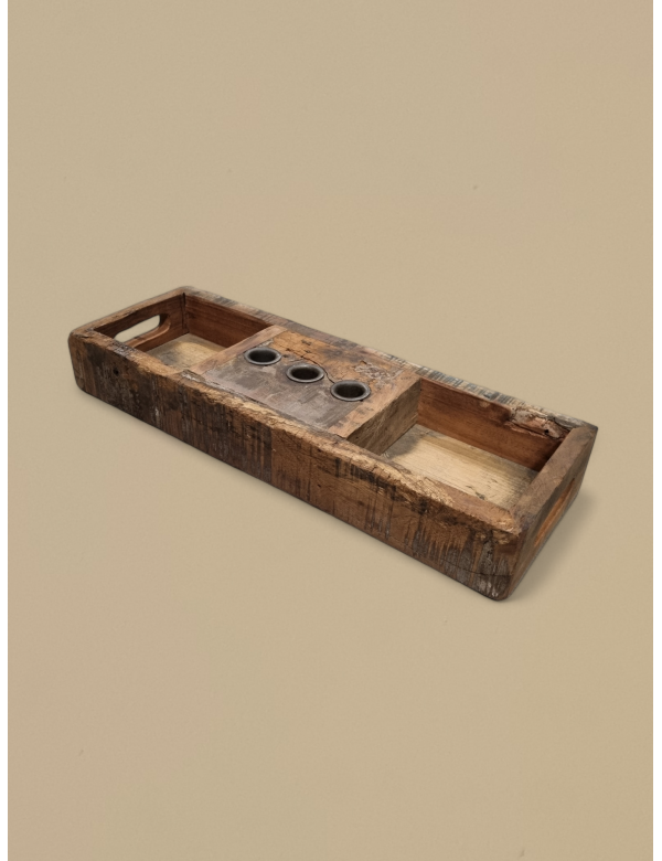 MIELZ-Dienblad-oldwood-kaarshouder